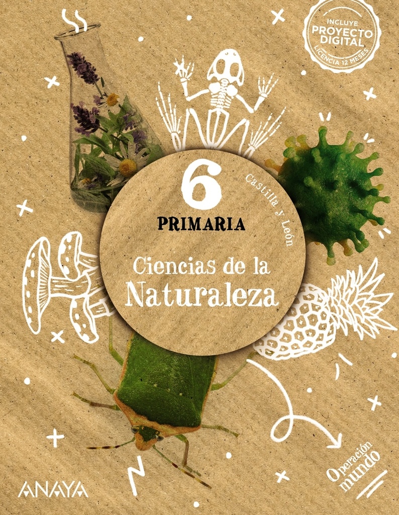 [9788414318164] CIENCIAS DE LA NATURALEZA 6ºPRIMARIA. OPERACIÓN MUNDO. CASTILLA Y LEÓN 2023