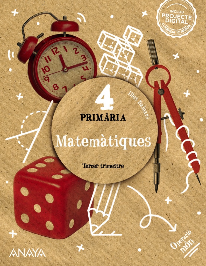 [9788414320013] MATEMÁTIQUES 4T.PRIMARIA. OPERACIÓ MON. BALEARS 2023