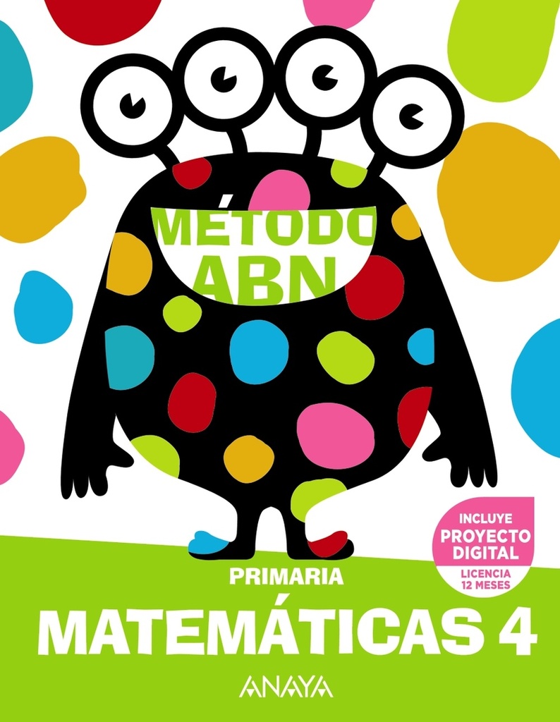 [9788414320150] MATEMÁTICAS 4ºPRIMARIA. MÈTODO ABN 2023