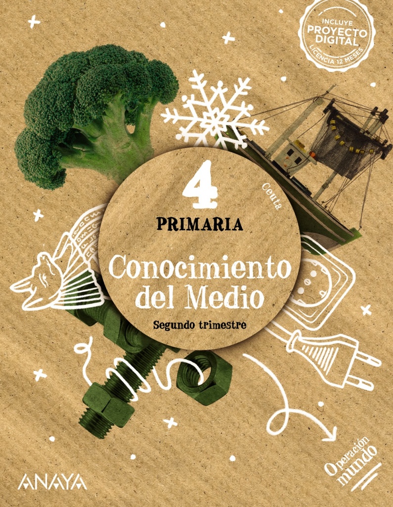 [9788414320488] CONOCIMIENTO DEL MEDIO 4ºPRIMARIA. OPERACIÓN MUNDO. CEUTA 2023
