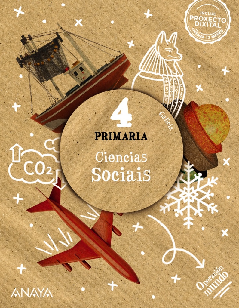 [9788414321225] CIENCIAS SOCIAIS 4ºPRIMARIA. OPERACIÓN MUNDO. GALICIA 2023