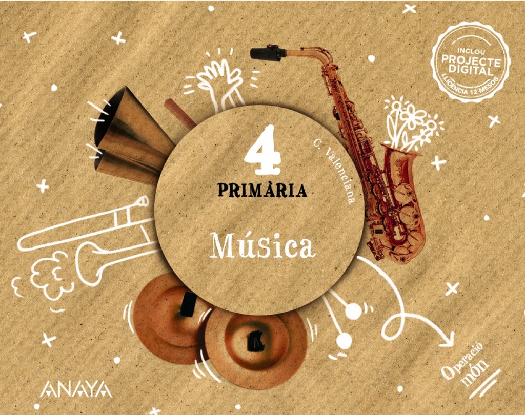 [9788414321539] MÚSICA 4T.PRIMARIA. OPERACIÓ MON. VALENCIA 2023