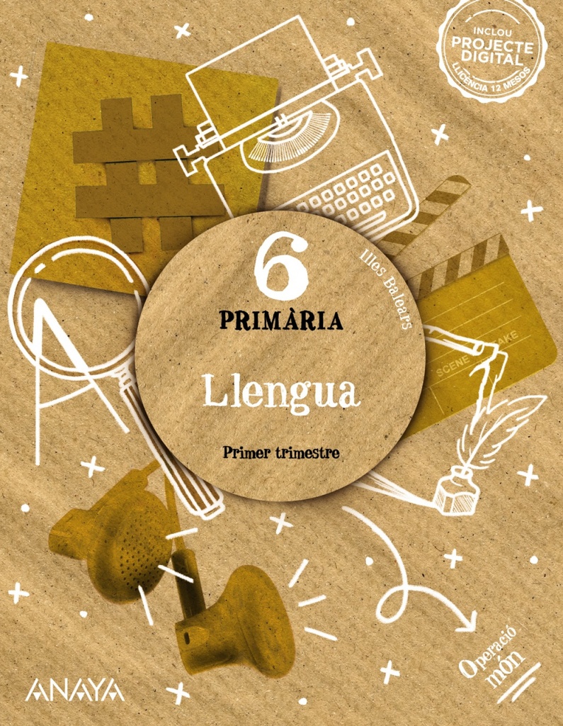[9788414322093] LLENGUA 6E.PRIMARIA. OPERACIÒ MON. BALEARS 2023