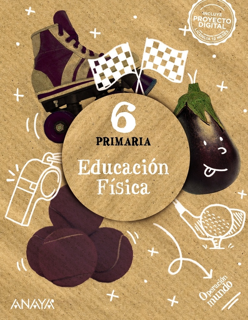 [9788414324264] EDUCACIÓN FÍSICA 6ºPRIMARIA. OPERACIÓN MUNDO 2023
