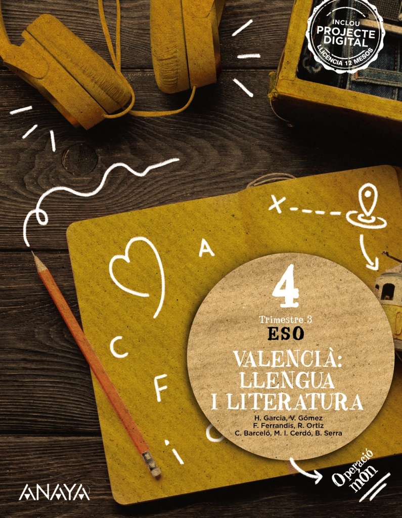 [9788414324677] LLENGUA I LITERATURA 4T.ESO. OPERACIÒ MON. VALENCIA 2023