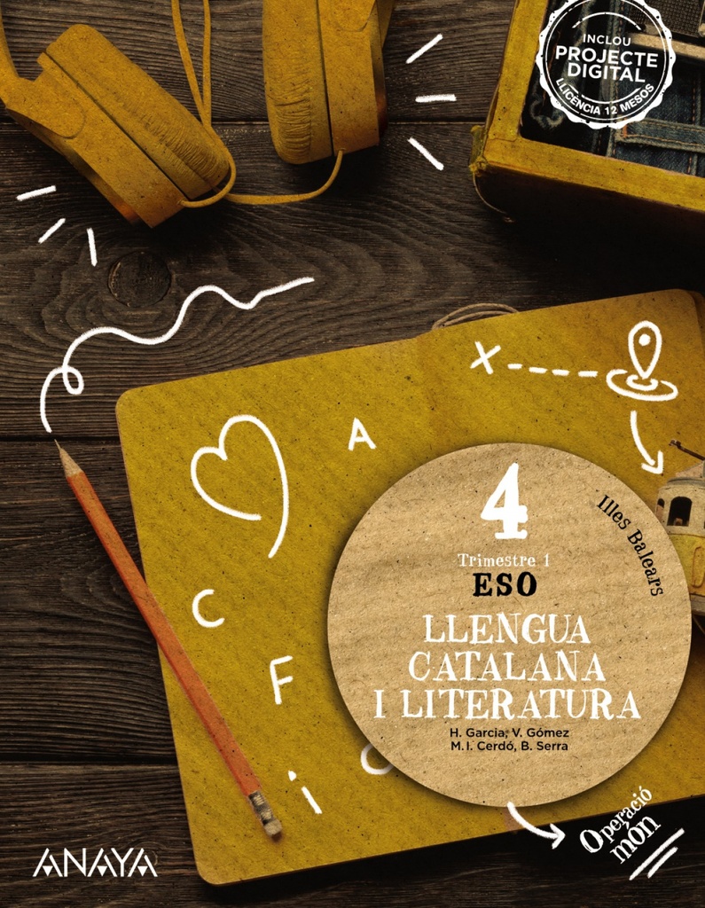 [9788414324752] LLENGUA I LITERATURA 4T.ESO. OPERACIÒ MON. BALEARS 2023