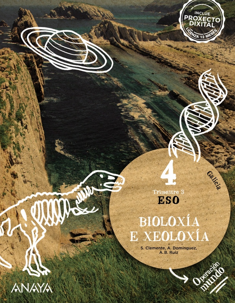 [9788414325797] BIOLOXÍA E XEOLOXÍA 4ºESO. OPERACIÓN MUNDO. GALICIA 2023