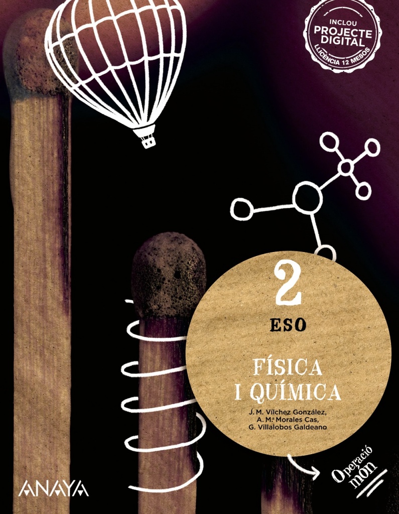 [9788414325995] FÍSICA I QUÍMICA 2N.ESO. OPERACIÒ MON. VALENCIA 2023