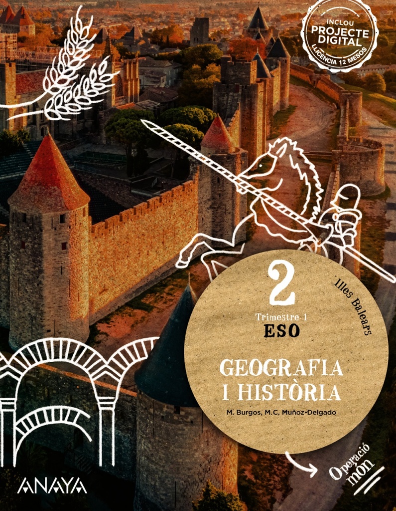 [9788414327753] GEOGRAFÍA I HISTORIA 2N.ESO. OPERACIÒ MON. BALEARS 2023