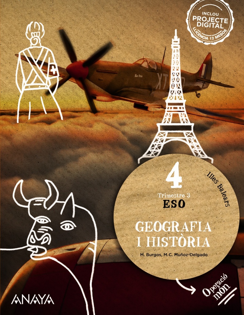 [9788414327791] GEOGRAFÍA I HISTÓRIA 4T.ESO. OPERACIÒ MON. BALEARS 2023