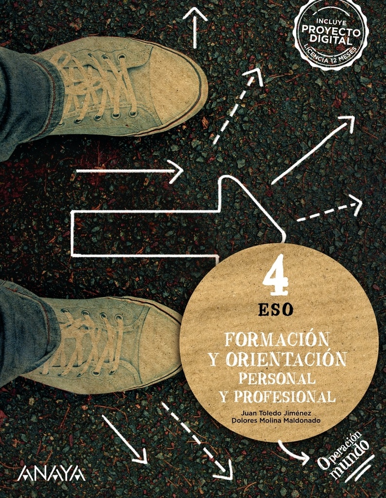 [9788414328972] FORMACIÓN Y ORIENTACIÓN LABORAL Y PROFESIONAL 4ºESO. OPERACIÓN MUNDO 2023