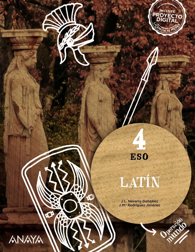 [9788414329016] LATÍN 4ºESO. OPERACIÓN MUNDO 2023