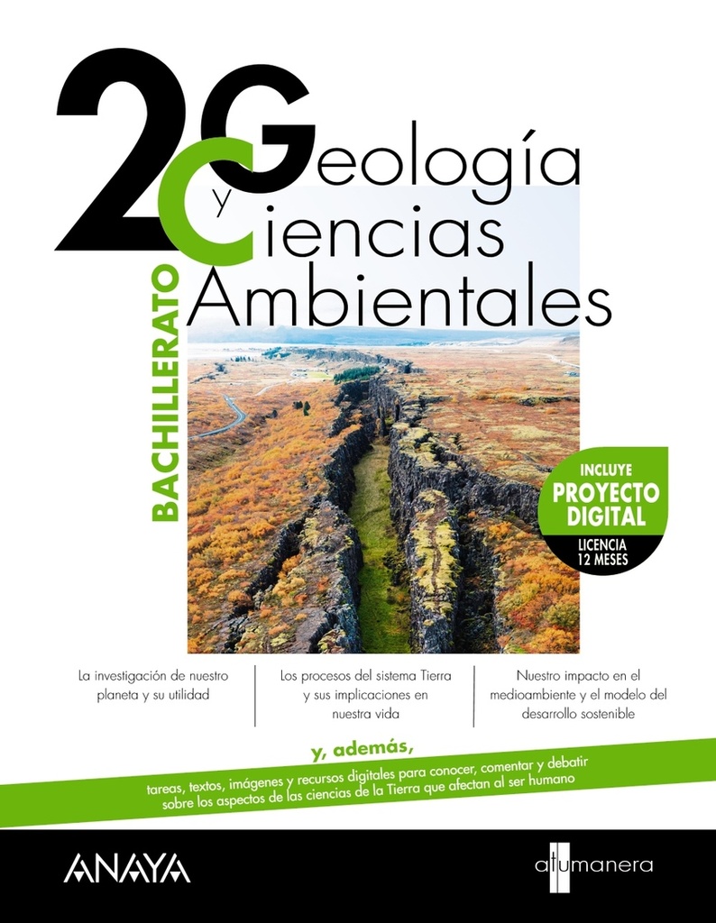 [9788414329795] Geología y Ciencias Ambientales 2ºBACHILLERATO. a Tu Manera 2023