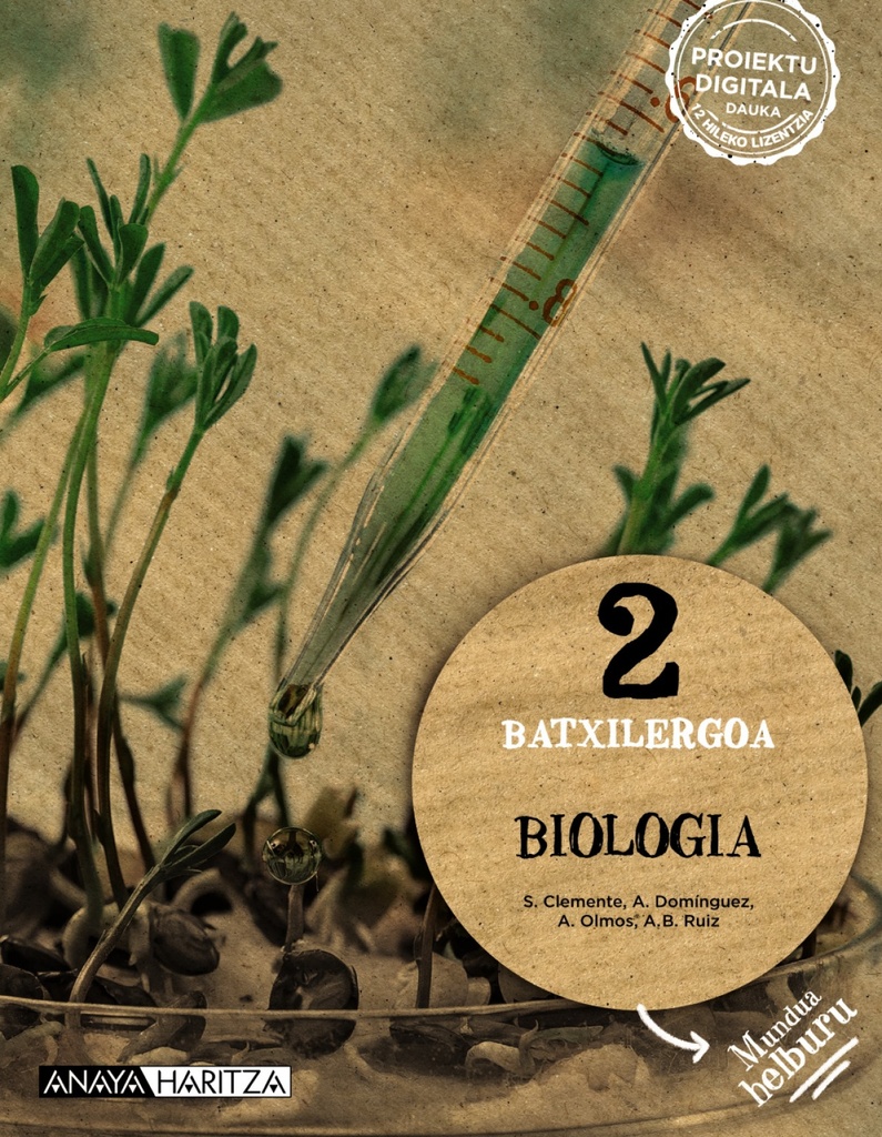 [9788414329856] Biología 2ºBATXILERGOA. Mundua Helburua. Euskadi 2023