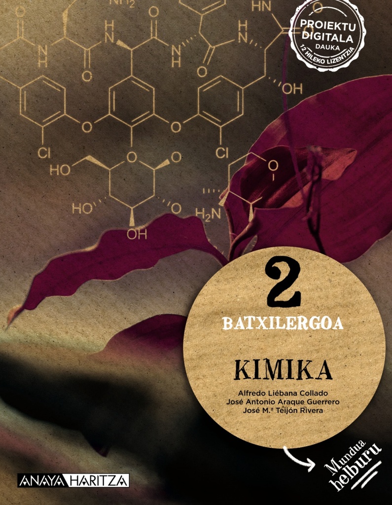 [9788414329993] Kimika 2ºBATXILERGOA. Mundua Helburu. Euskadi 2023
