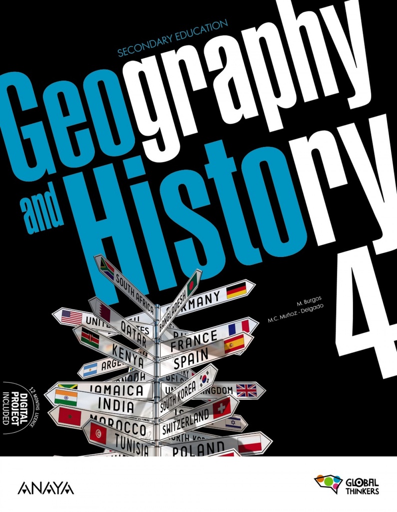 [9788414331767] GEOGRAPHY AND HISTORY 4ºESO. STUDENT'S BOOK 2023