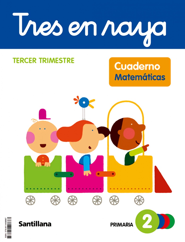[9788414408667] CUADERNO MATEMÁTICAS 3-2ºPRIMARIA. TRES EN RAYA. GLOBALIZADO 2023