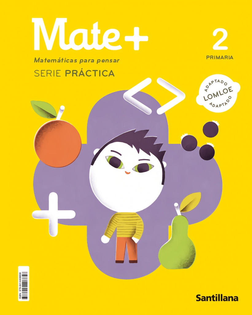 [9788414408858] MATE+ MATEMATICAS PARA PENSAR SERIE PRACTICA 2 PRIMARIA