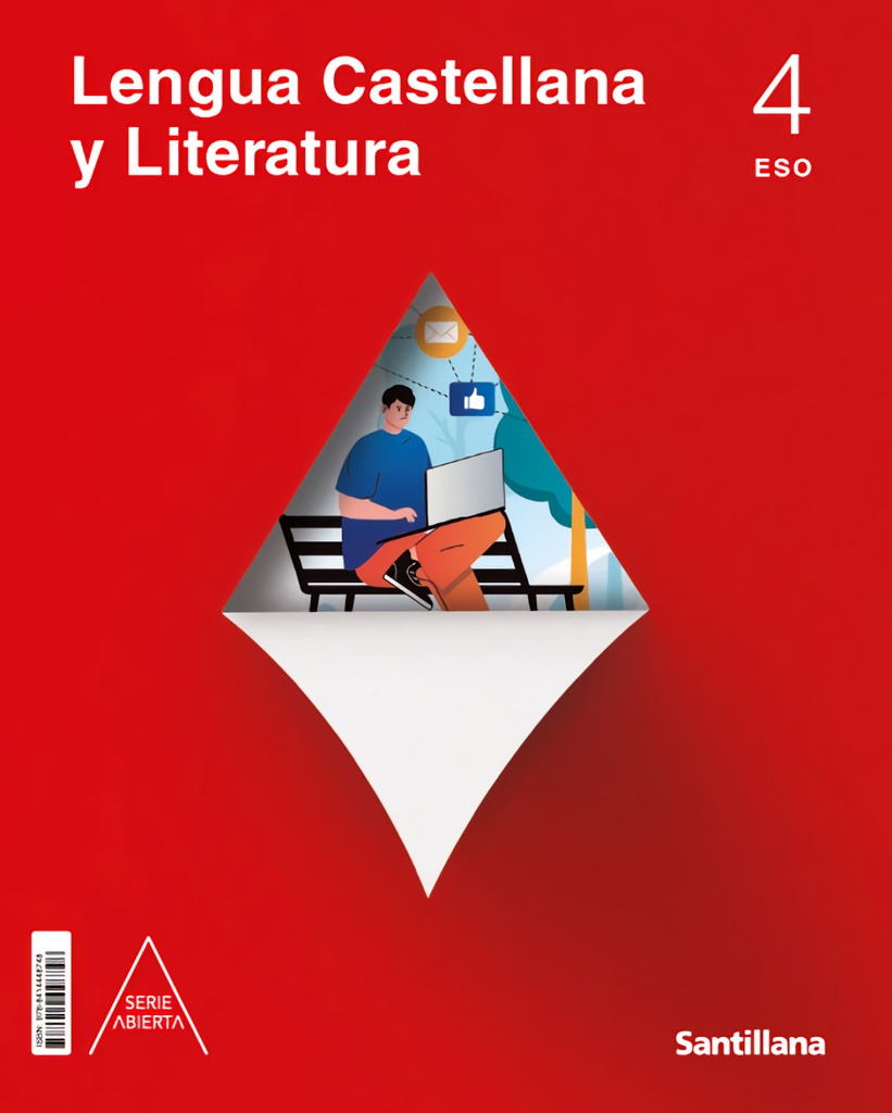 [9788414448748] LENGUA Y LITERATURA 4ºESO SERIE ABIERTA. CONSTRUYENDO MUNDOS 2023