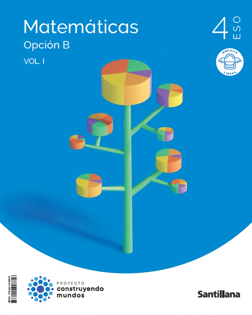 [9788414448816] MATEMÁTICAS 4ºESO OPCIÓN B TRIMESTRAL. C.NATURALES. CONSTRUYENDO MUNDOS 2023