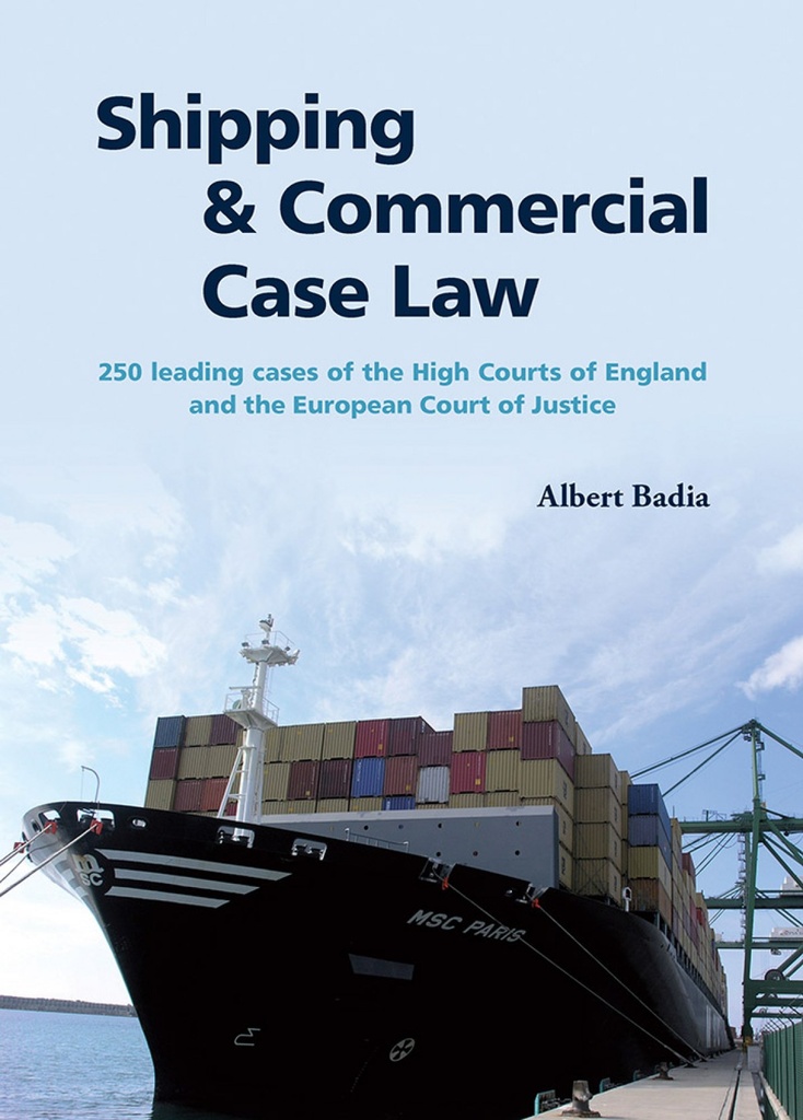 [9788415340843] Shipping & Commercial Case Law