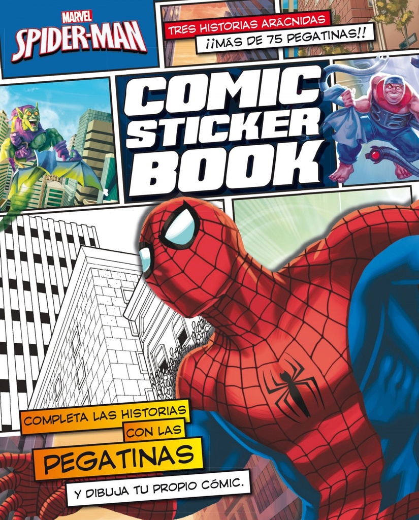 Spider-Man: comic sticker book