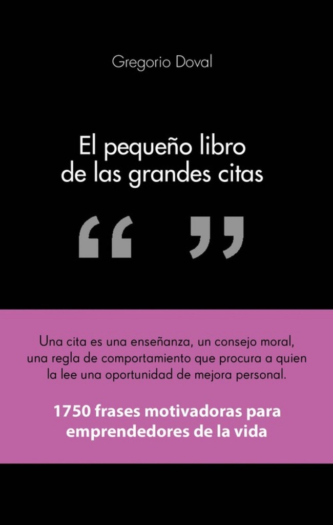 [9788415678311] El pequeño libro de las grandes citas