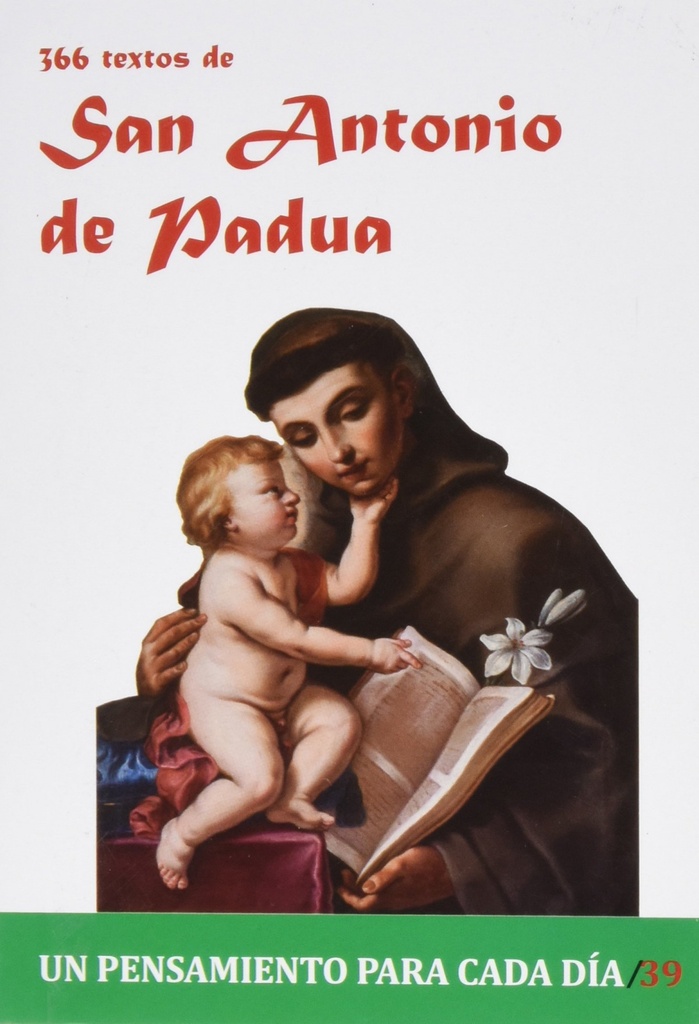 [9788415915348] 366 Textos de San Antonio de Padua