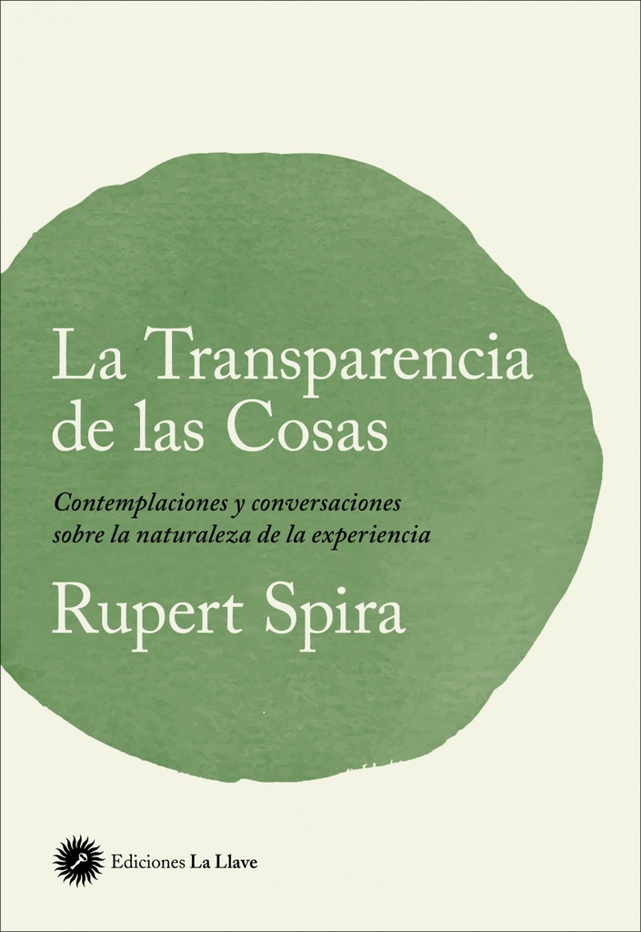 [9788416145874] Transparencia de las Cosas, la