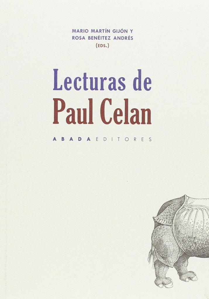 [9788416160617] Lecturas de Paul Celan