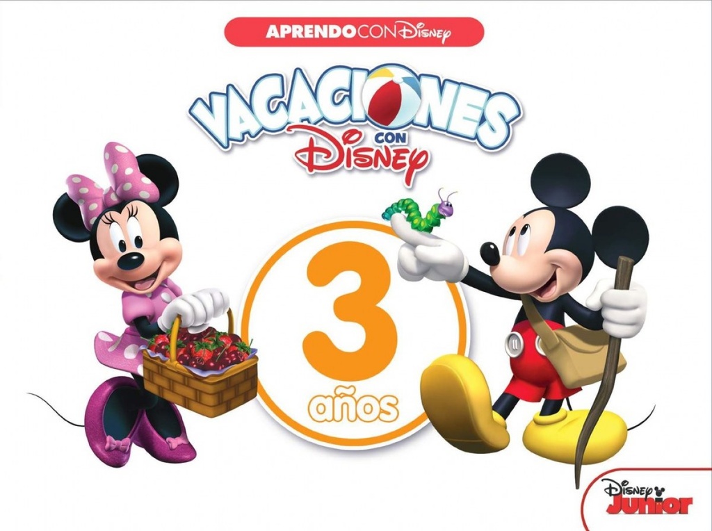 [9788416548477] Vacaciones con Disney 3 Años