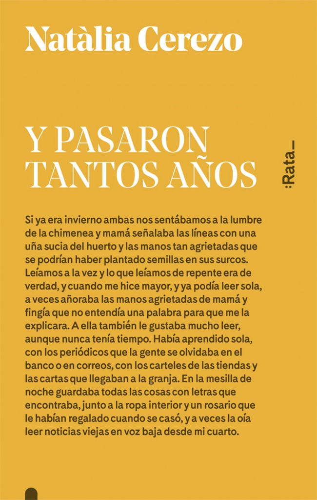 [9788416738052] Y pasaron tantos años