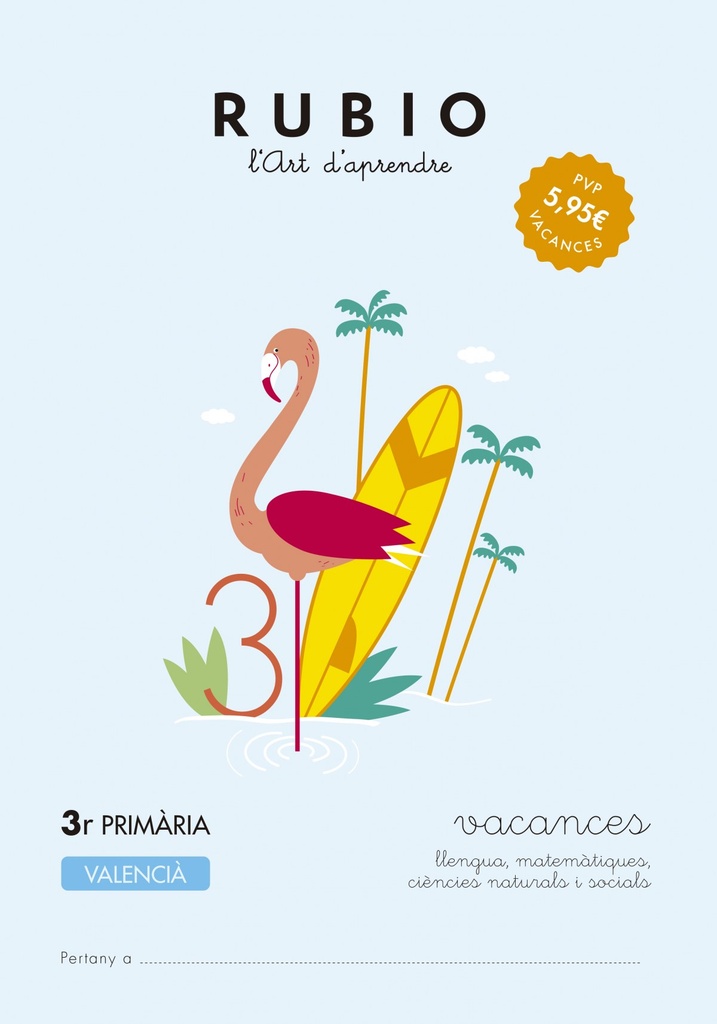 [9788416744299] Vacances Rubio 3r Primaria