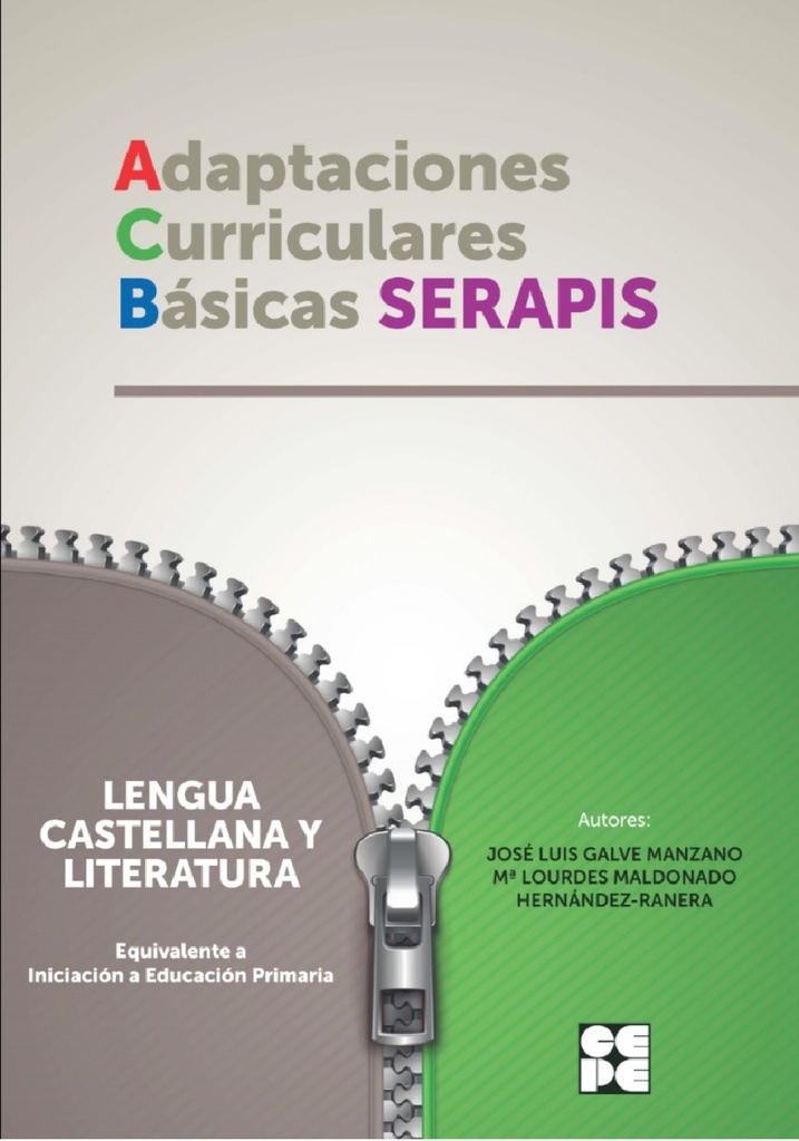 [9788416941193] Lengua 0 Adaptaciones Curriculares Basicas Serapis