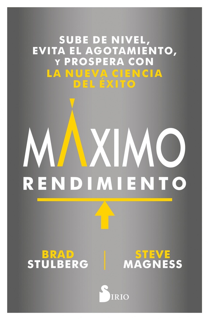 [9788417030995] Máximo Rendimiento