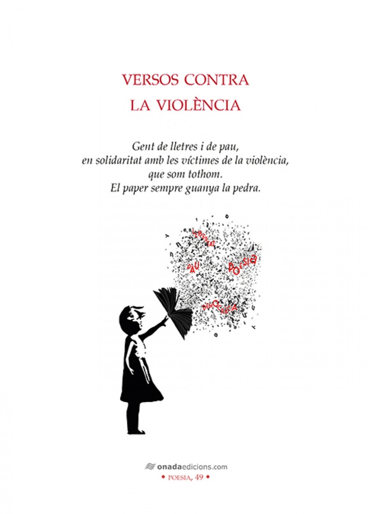 [9788417050405] Versos Contra la Violencia