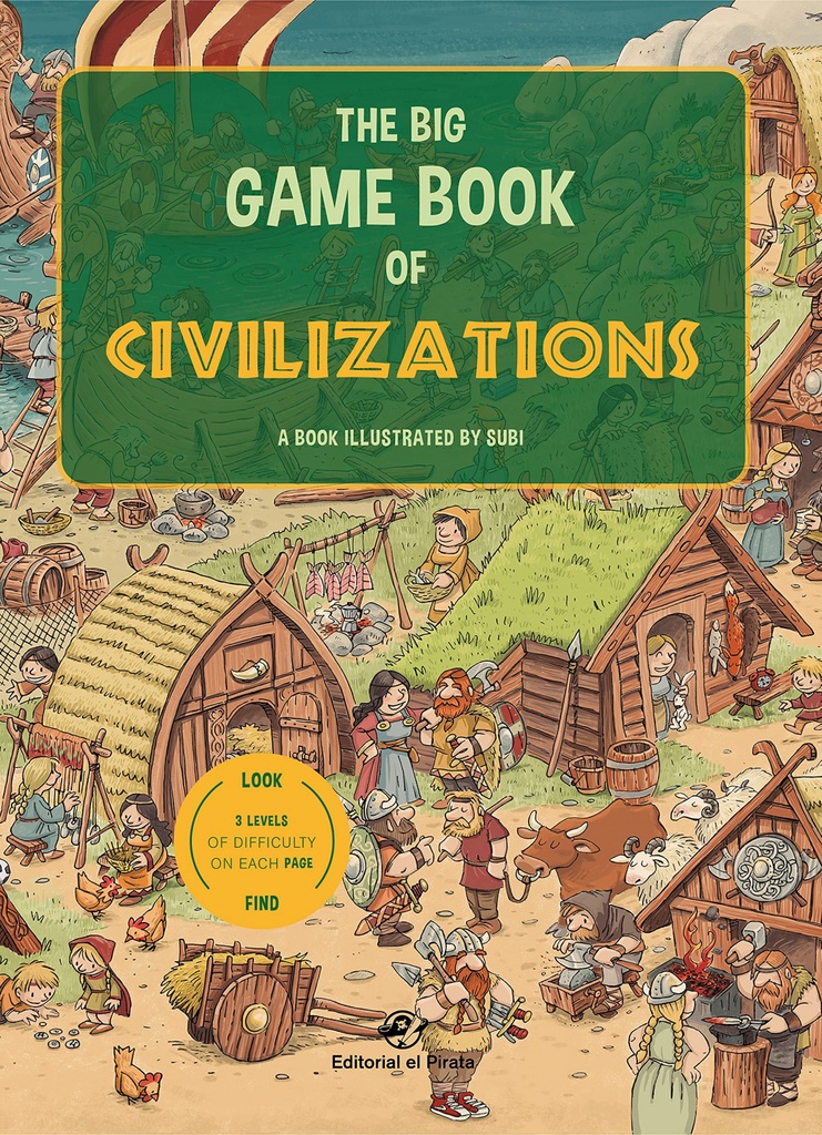 [9788417210144] The big game book of civilizations - Libros para niños en inglés