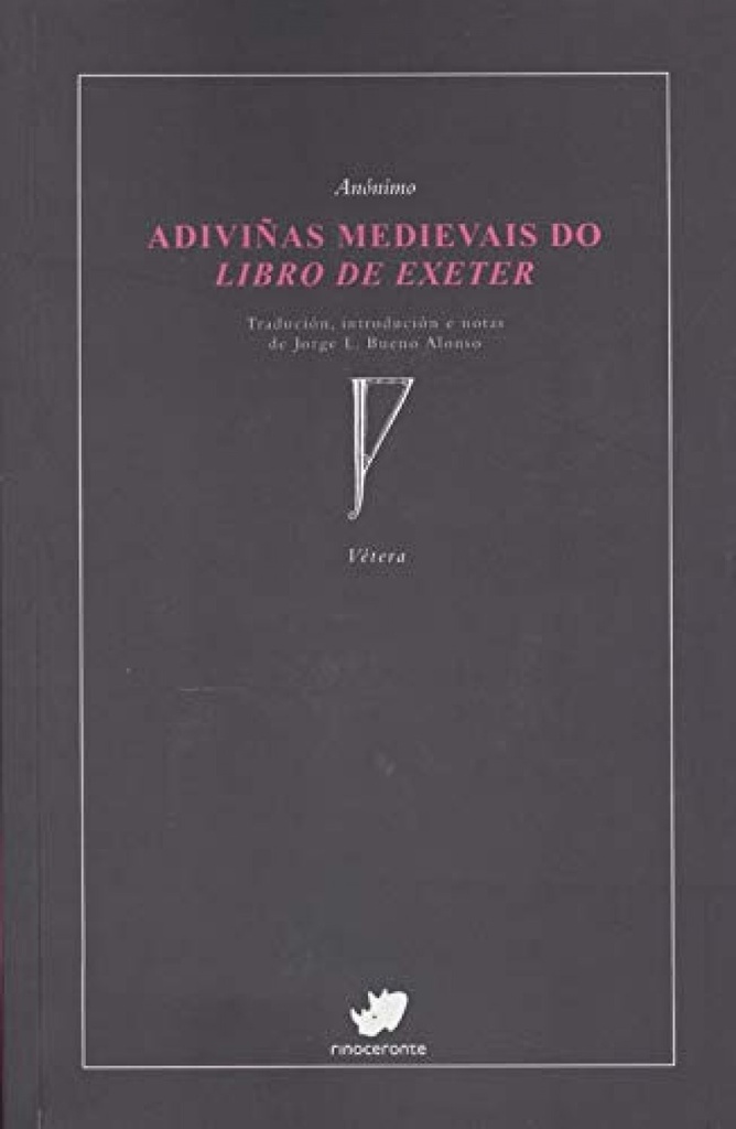[9788417388508] adiviñas medievais do libro de exeter.(vetera)