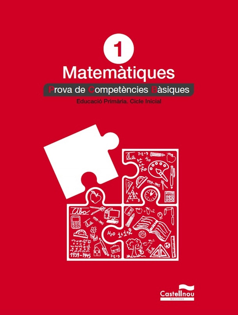 [9788417406790] Proves matemátiques 1r primaria 2019. Competencies básiques