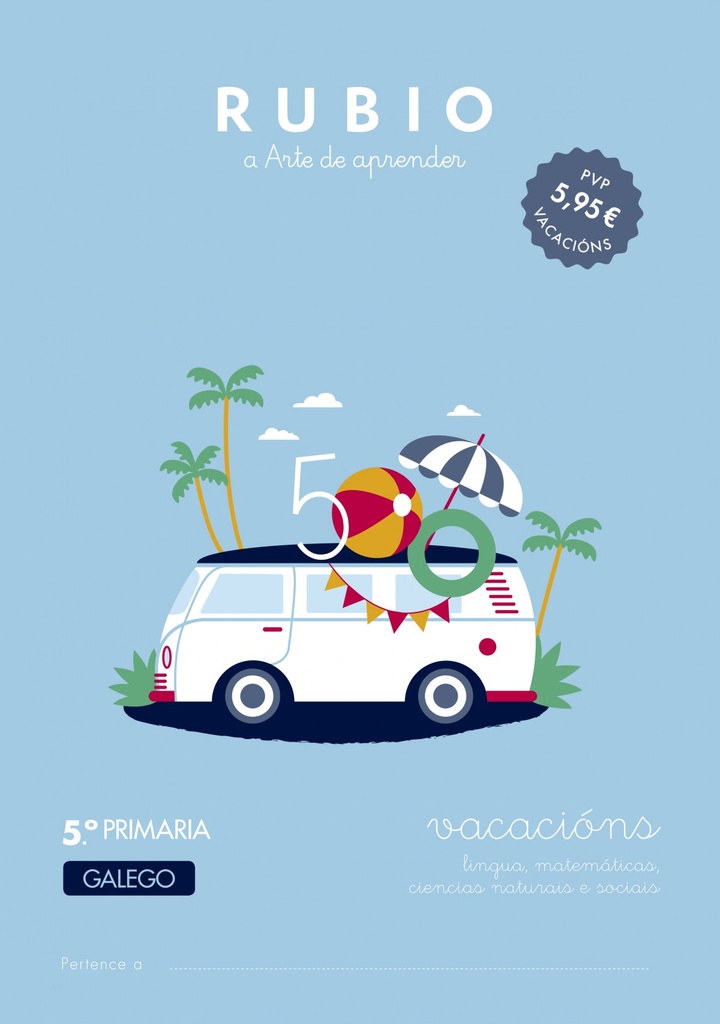 [9788417427115] Rubio Vacacións 5ºPRIMARIA