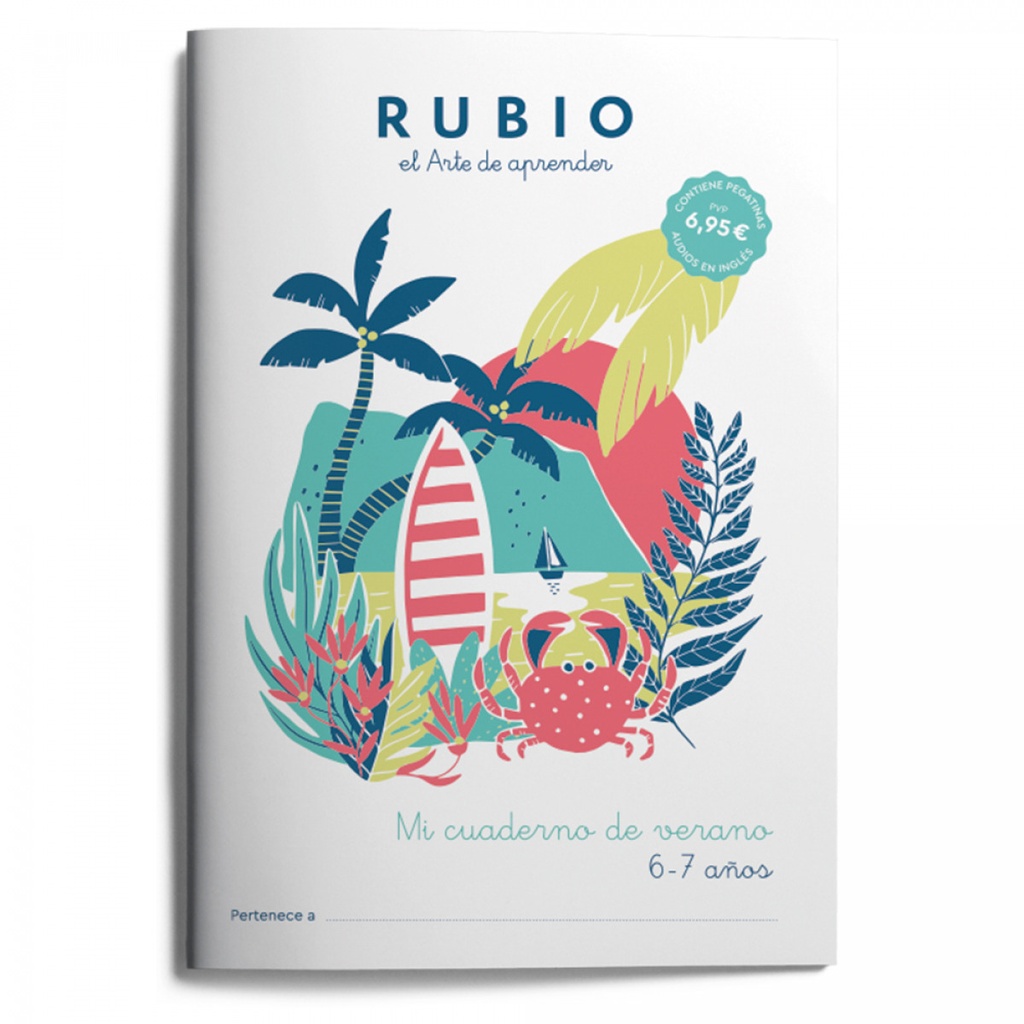 [9788417427689] Mi Cuaderno de Verano Rubio 6-7 Años