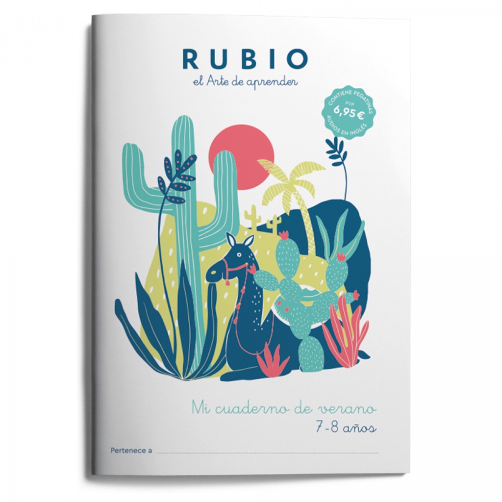 [9788417427696] Mi Cuaderno de Verano Rubio 7-8 Años
