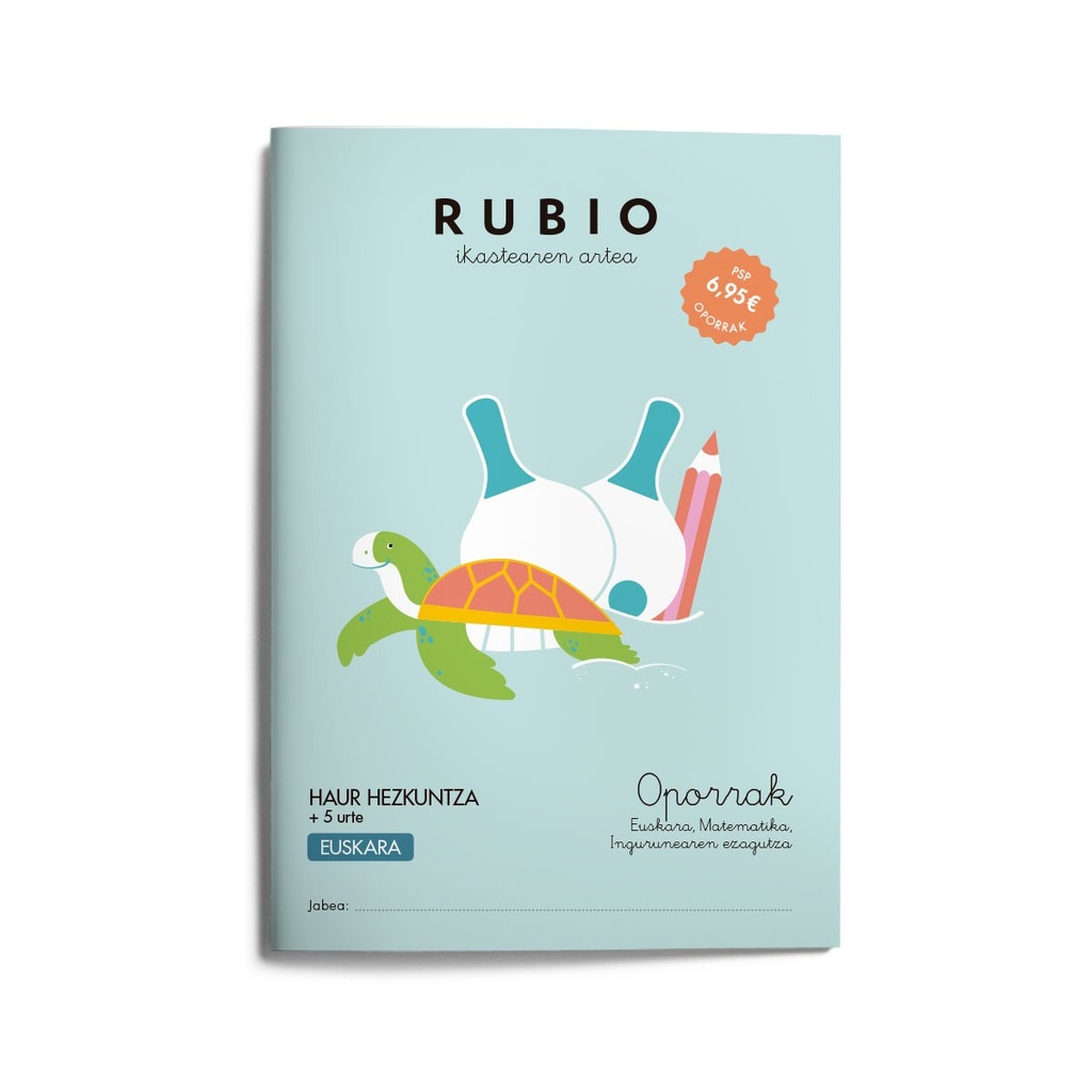 [9788417427948] Rub Vacaciones 3 Infantil Euskera