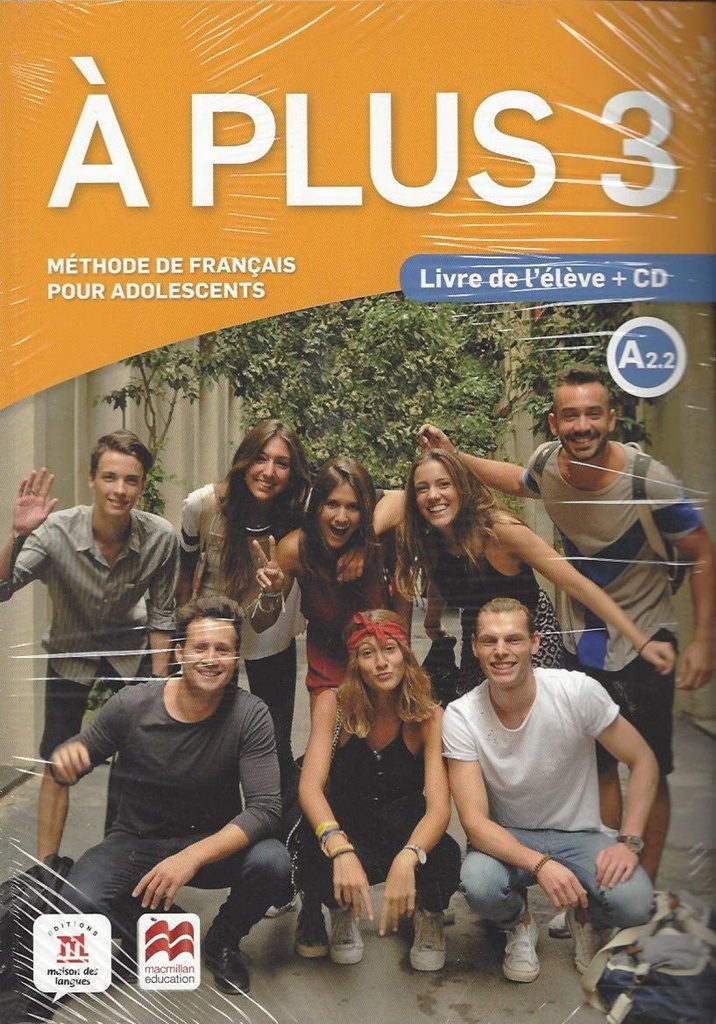 [9788417710323] A PLUS 3 A2.2 LIVRE +CD