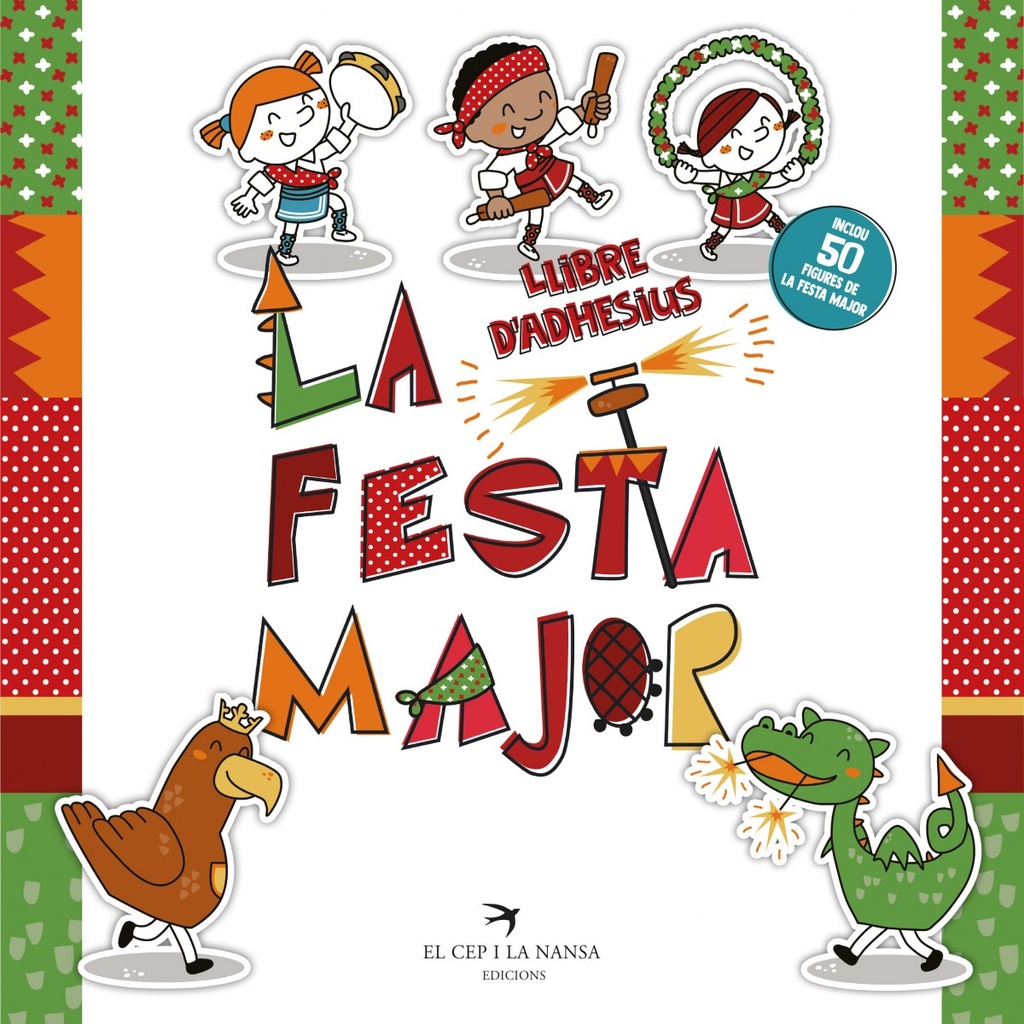 [9788417756857] La Festa Major. Llibre d'adhesius