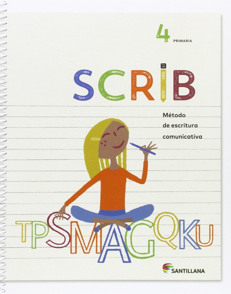 [9788468028057] Cuaderno Saber Scrib 4Prm cast