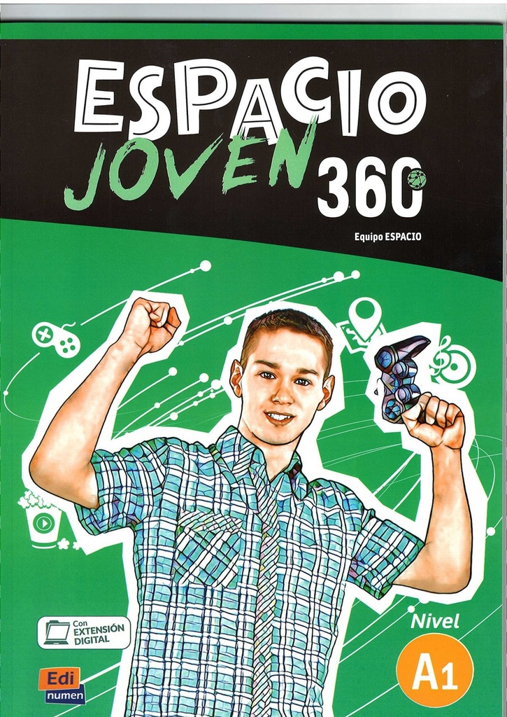 [9788498489361] Espacio joven 360° Nivel A1
