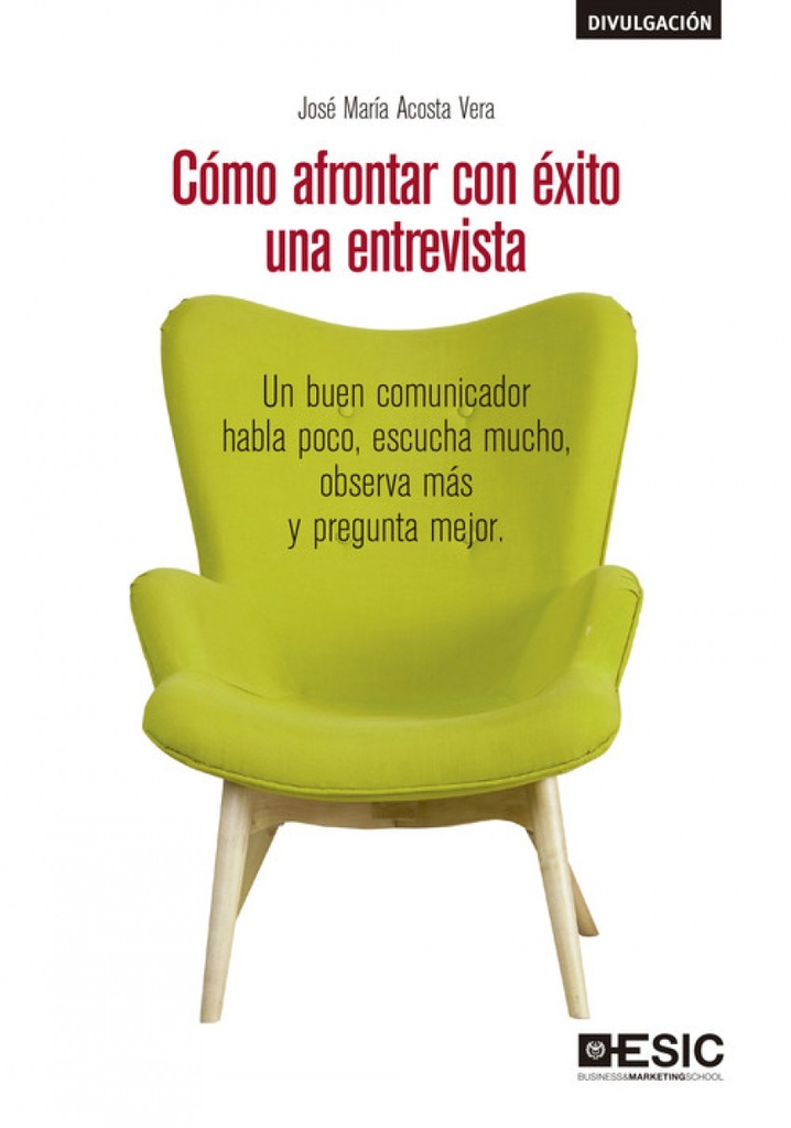[9788417914035] Cómo Afrontar con Èxito una Entrevista