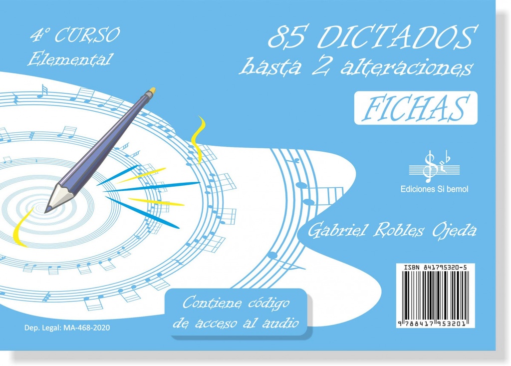 [9788417953201] 85 Dictados Hasta Dos Alteraciones