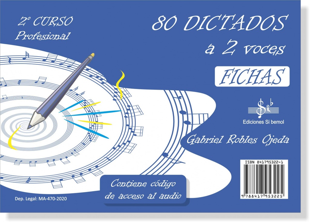 [9788417953225] 80 Dictados a Dos Voces